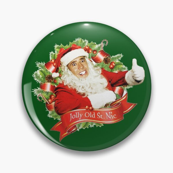 Item preview, Nicolas Cage Christmas Jolly Old Saint Nic designed and sold by Nova5.