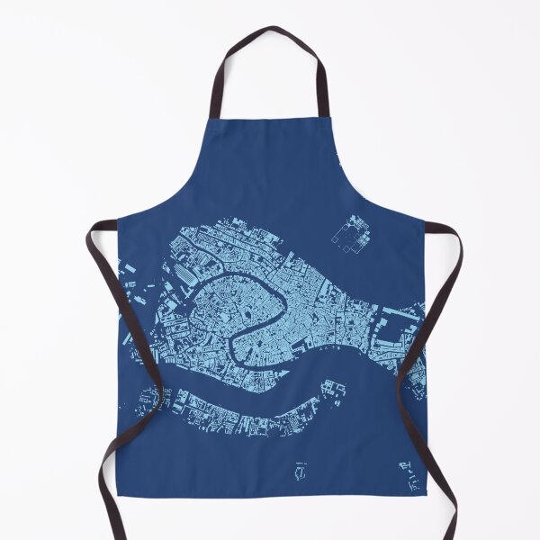 Item preview, Cities: Venice, midnight blue designed and sold by helenmakesmaps.