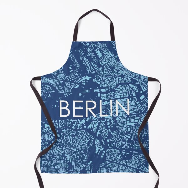 Item preview, Cities: Berlin (text), midnight blue. designed and sold by helenmakesmaps.