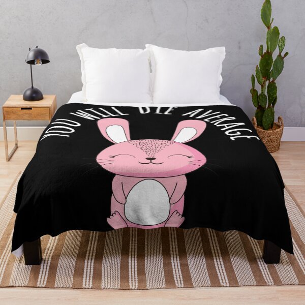 Item preview, Cute little pink sarcastic rabbit  designed and sold by good vibes clothing.