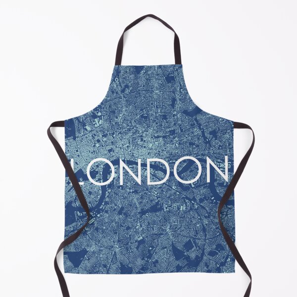 Item preview, Cities: London (text), midnight blue designed and sold by helenmakesmaps.