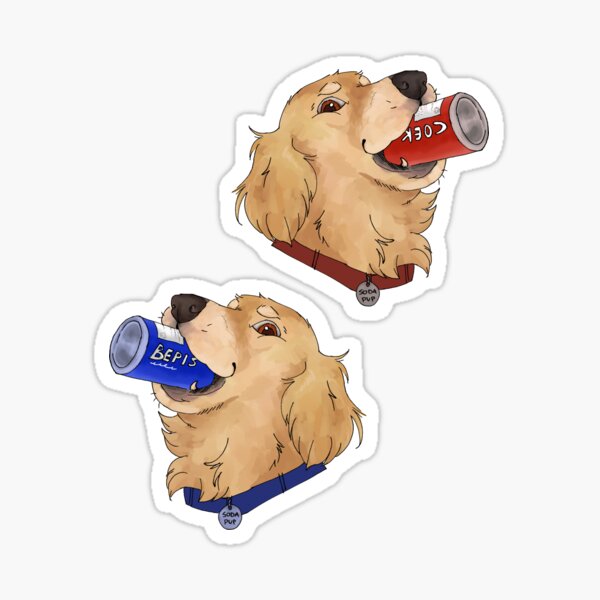 Soda Pup Sticker