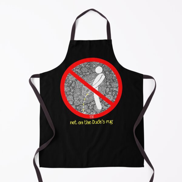 Item preview, do not pee on the Dude's rug b designed and sold by filippobassano.