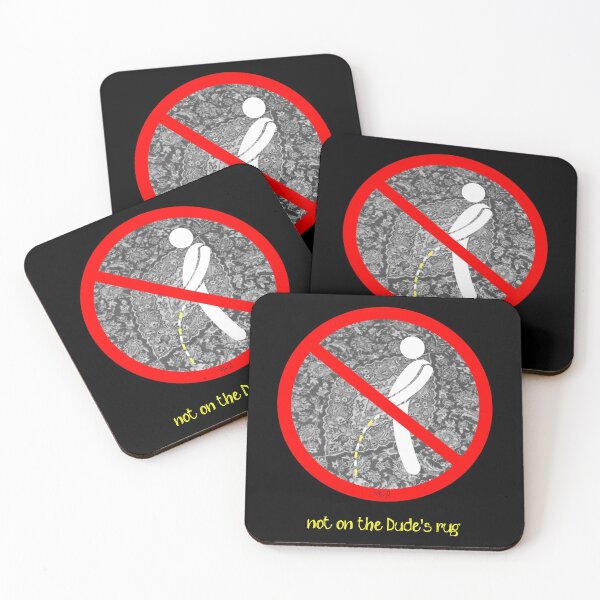 Item preview, do not pee on the Dude's rug b designed and sold by filippobassano.