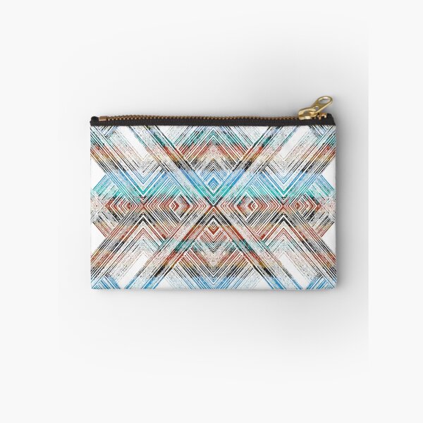 Item preview, Diamond ikat watercolor strokes modern pattern designed and sold by rajarchana.
