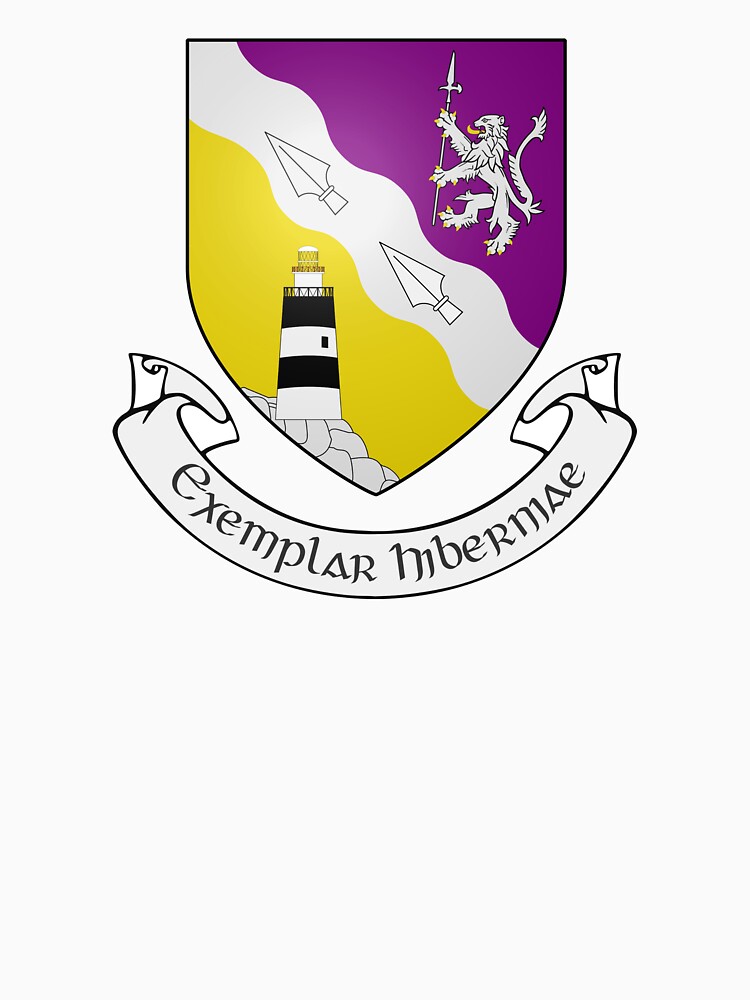 "County Wexford Coat of Arms " Tshirt by abbeyz71 Redbubble