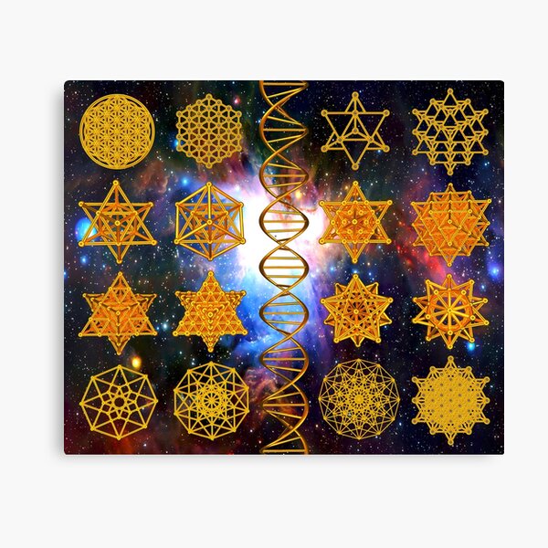 Sacred Geometry Canvas Print