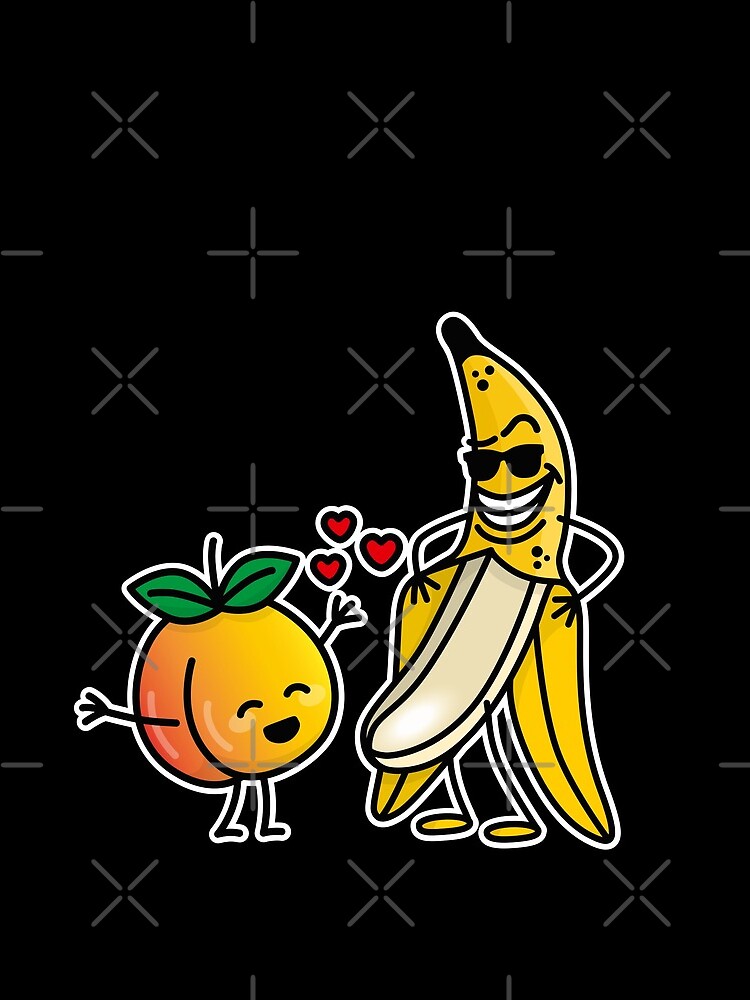 Pfirsich Banane Lustige Paare Sex Valentinstag Minirock Von Laundryfactory Redbubble 3315