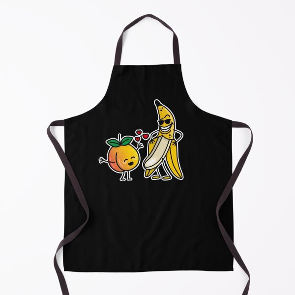 Item preview, Peach Banana funny matching couple naughty cartoon Valentine's day designed and sold by LaundryFactory.