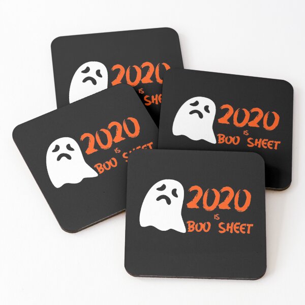 Item preview, 2020 is Boo Sheet Unhappy Ghost designed and sold by ZiesMerch.