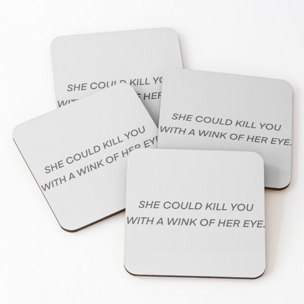 Item preview, She could kill you with a wink of her eye designed and sold by Aesθetic Designs.
