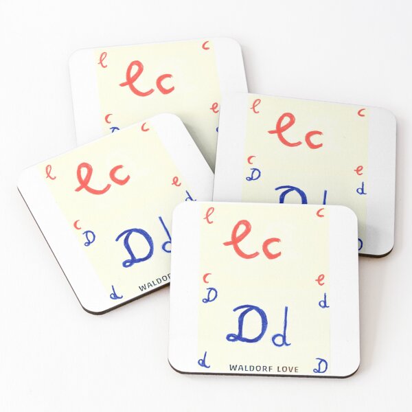 Item preview, Waldorf School learning letters Cc Dd, picture word rudolf steiner education anthroposophy v2 designed and sold by DOM-Shop.