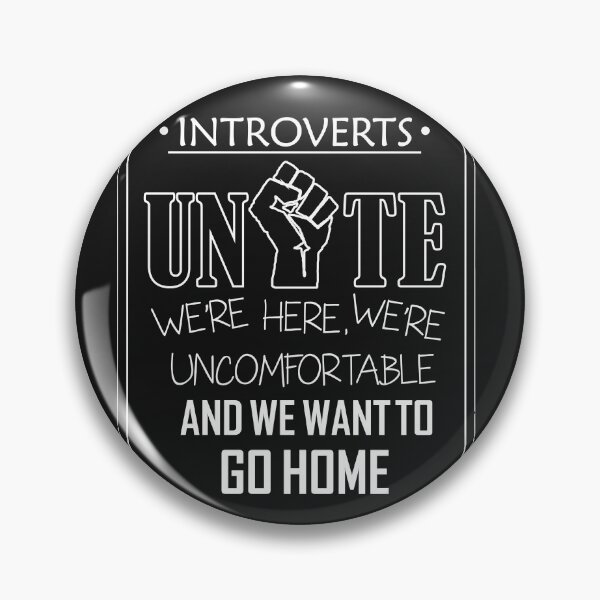 Item preview, Los introvertidos se unen designed and sold by IguanaOnAStick.