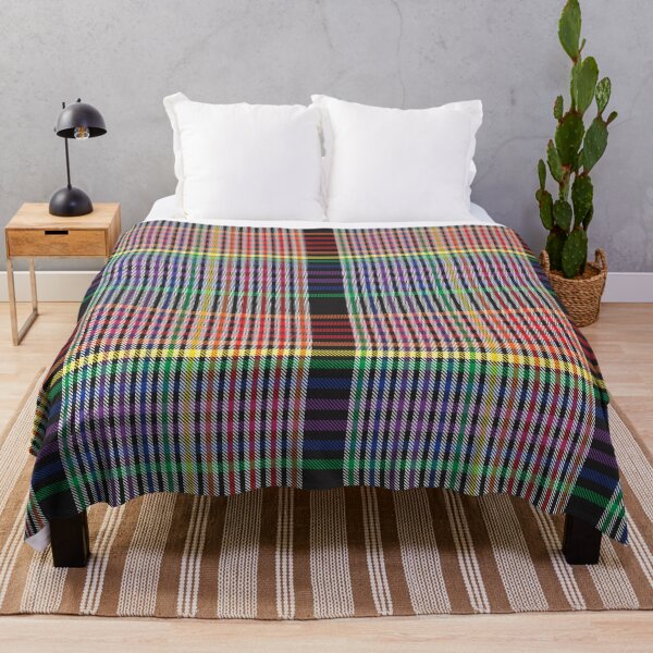 Item preview, Rainbow Glen Plaid Tartan Pattern designed and sold by Siu-Hong Mok.