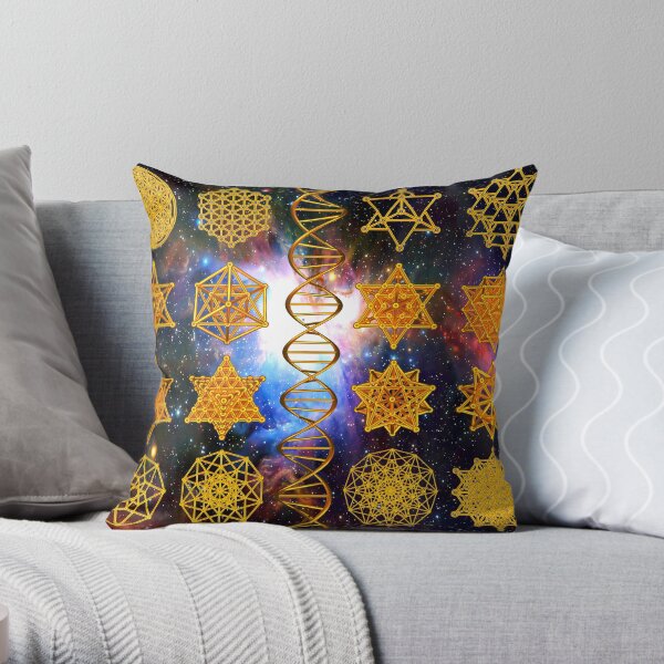 Sacred Geometry Throw Pillow