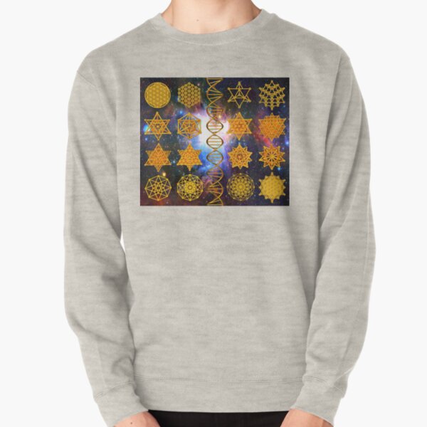 Sacred Geometry Pullover Sweatshirt