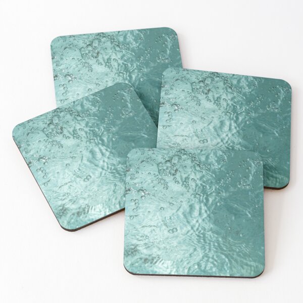 Item preview, Cool and Refreshing - Bubbly Aquamarine and Pearly White designed and sold by Georgia Mizuleva.
