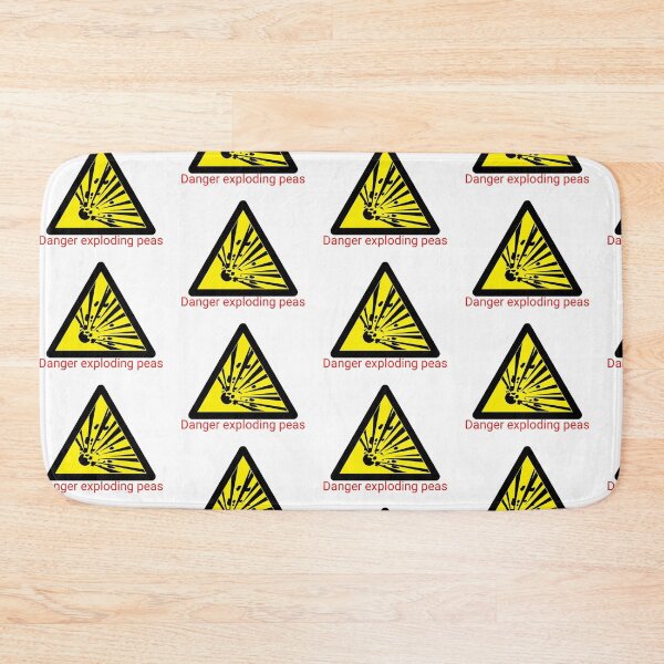 Item preview, Danger exploding peas designed and sold by rich-jam.