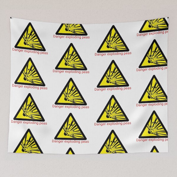 Item preview, Danger exploding peas designed and sold by rich-jam.