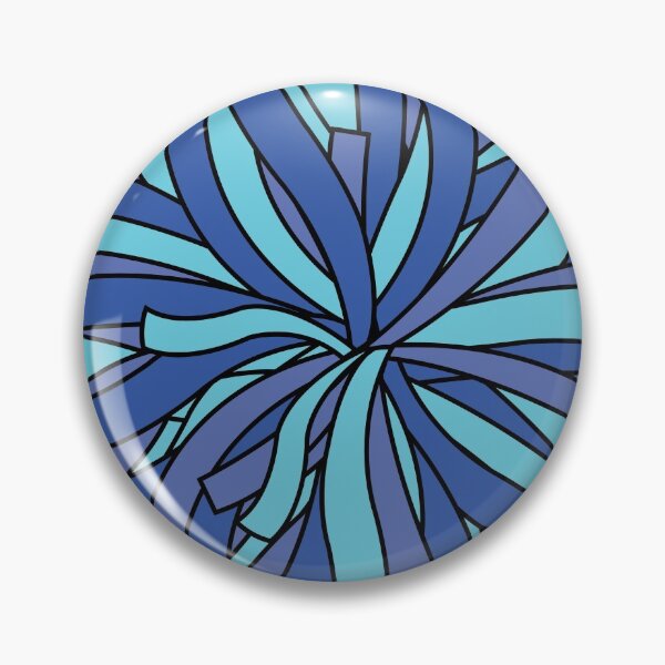 Item preview, Blue cheerleading pom pom designed and sold by PepaAnaRB.