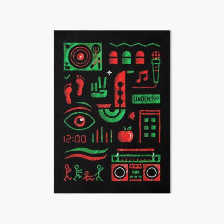 a tribe called quest Art Board Print