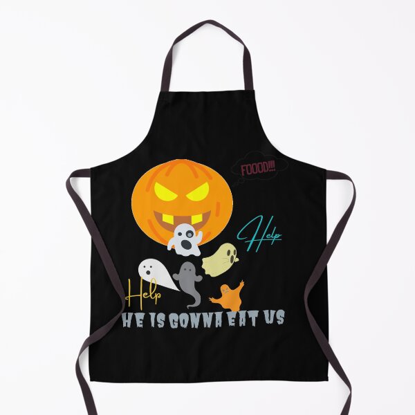 Item preview, HALLOWEEN PUMPKIN EATING GHOSTS  designed and sold by 3Akshithaa.