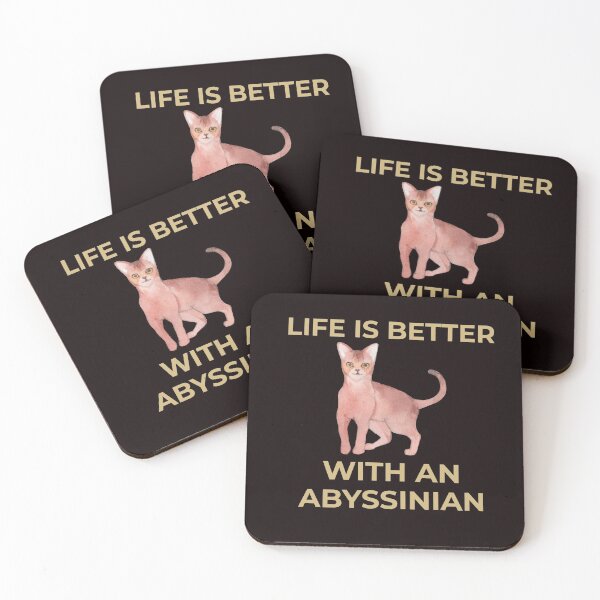 Item preview, Life Is Better With An Abyssinian designed and sold by YourEssentials.