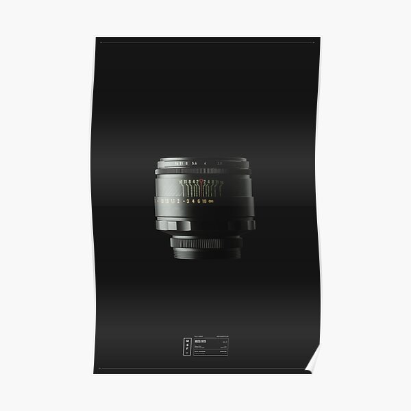 Fully Rigged - Helios 44-2 58mm F2 Poster
