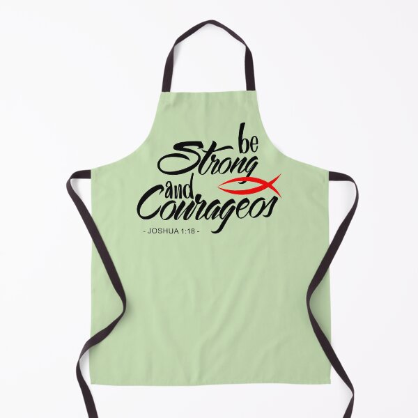 Item preview, "Be Strong And Courageos" joshua 1:18 designed and sold by ZalinaKadyrova.