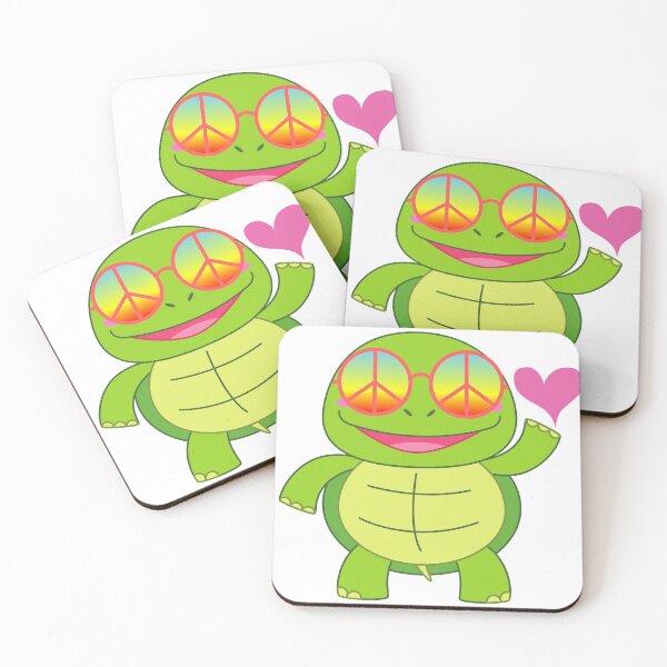Item preview, Happy Hippie Turtle designed and sold by JaysignersPrint.