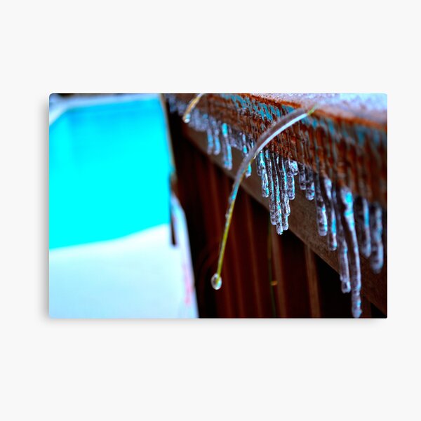 Ice Pool Canvas Print