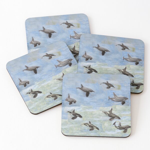 Item preview, Orca Killer Whale Pod designed and sold by Phillip Jones.