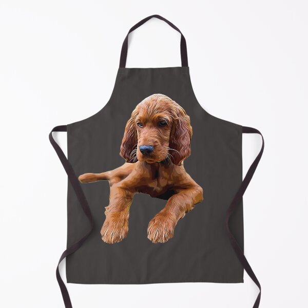 Item preview, Irish Setter Puppy Dog  designed and sold by ElegantCat.