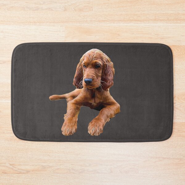 Item preview, Irish Setter Puppy Dog  designed and sold by ElegantCat.