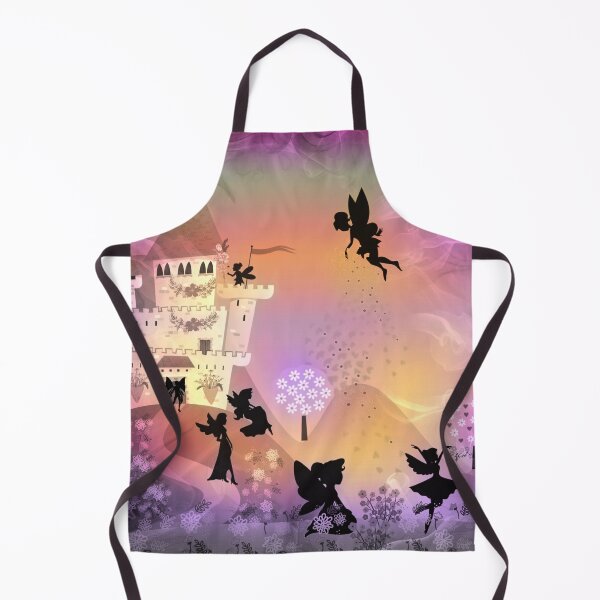 Item preview, Fairies Playing Outside Castle designed and sold by Mary Riley.
