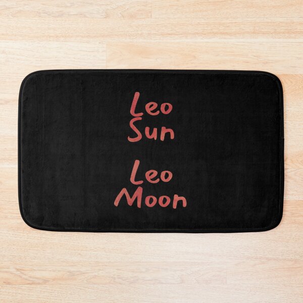 Item preview, Leo Sun Leo Moon Text designed and sold by leomooncreates.