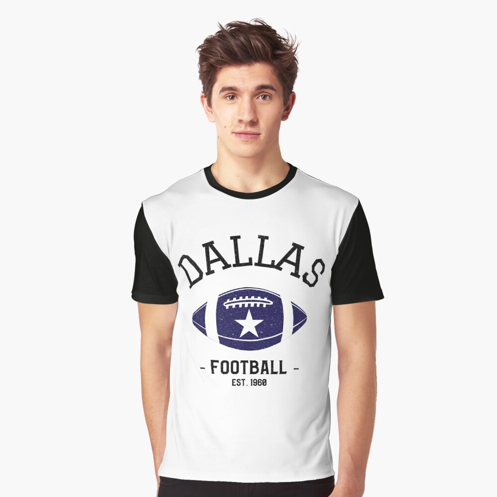 ZennDesignUS Dallas Cowboys Football Shirt, NFL Sports Fan T-Shirt, Dallas Cowboys Tee Shirt, Dallas Football Shirt, NFL Cowboys, Cowboys Fan Gift Outfit