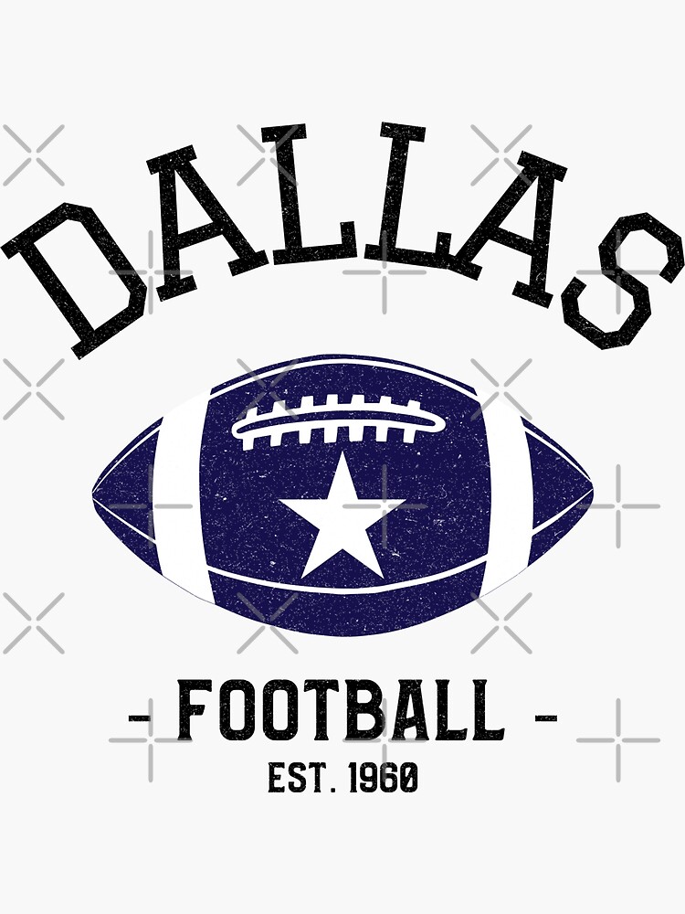 Vintage Dallas Cowboys Shirt, Dallas 1960 Football Tee For NFL