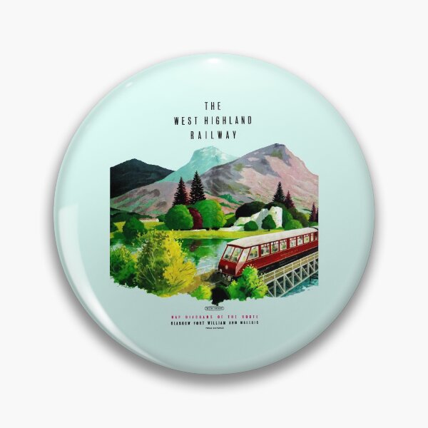 Item preview, WEST HIGHLAND RAILWAY TIMETABLE designed and sold by ThrowbackAds.