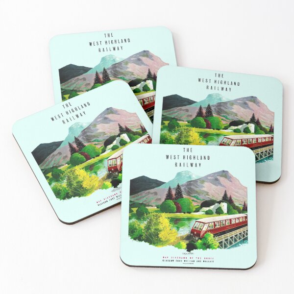 Item preview, WEST HIGHLAND RAILWAY TIMETABLE designed and sold by ThrowbackAds.