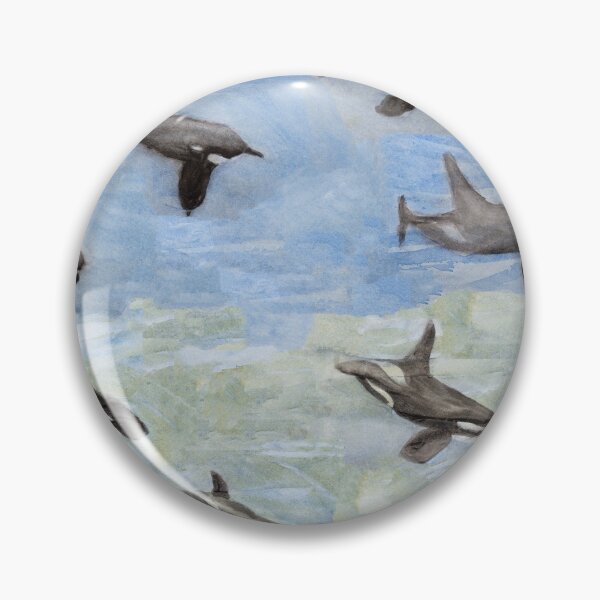 Item preview, Orca Killer Whale Pod designed and sold by Phillip Jones.
