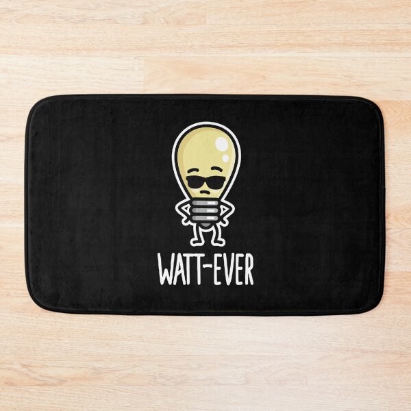 Item preview, Copy of Watt the fuck, WTF, What the fuck, light bulb pun designed and sold by LaundryFactory.