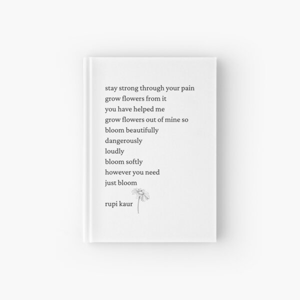 Rupi Kaur- Just Bloom Hardcover Journal