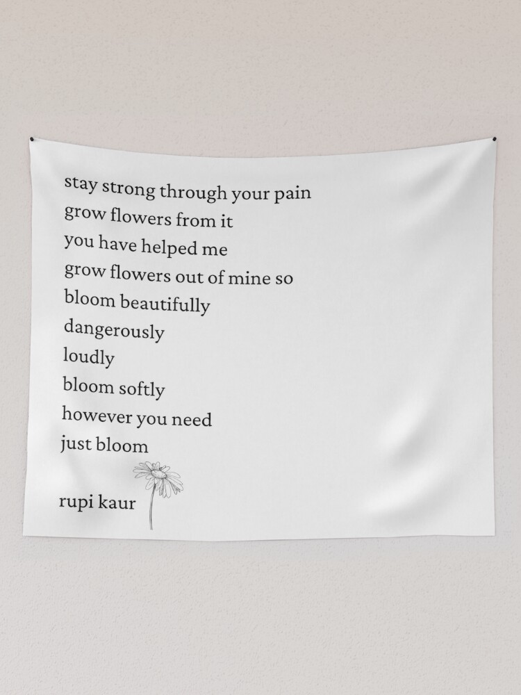 Rupi best sale kaur tapestry