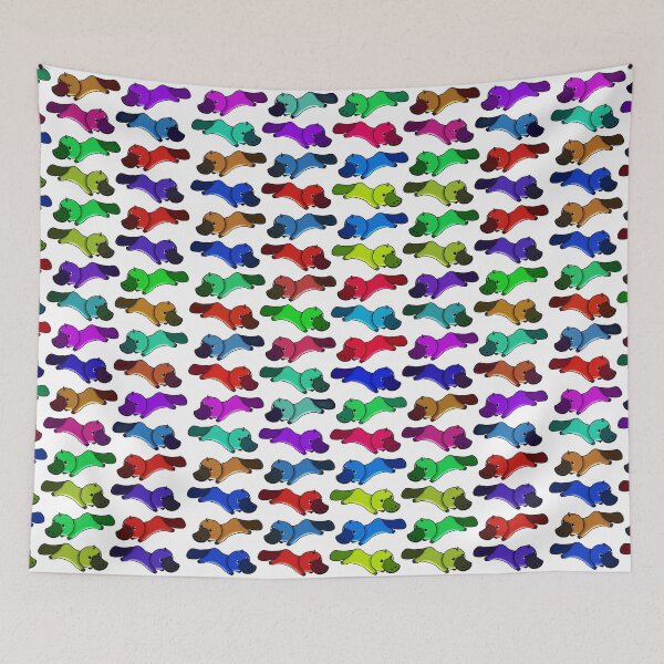 Item preview, Rainbow platypus designed and sold by rainbowcho.