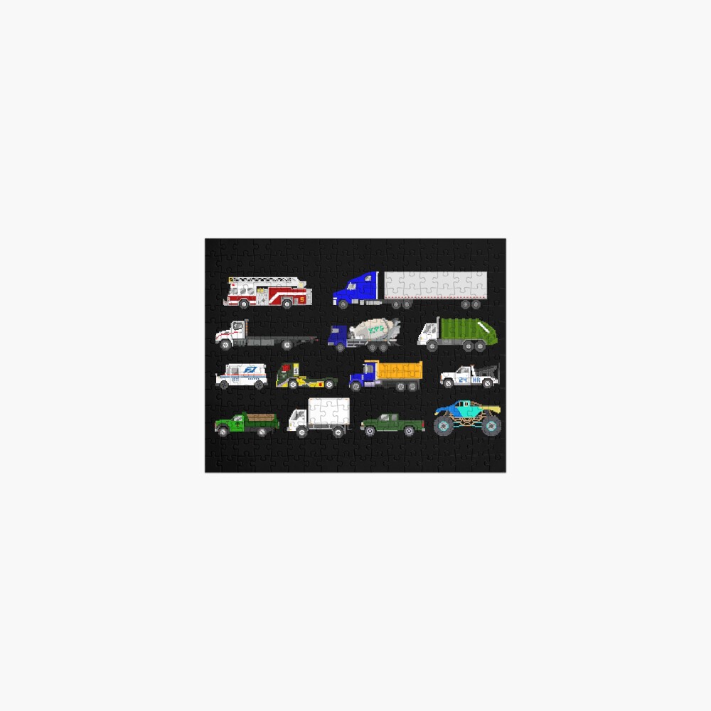 Trucks - The Kids' Picture Show Jigsaw Puzzle