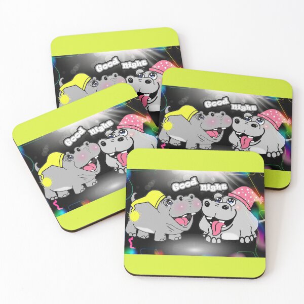 Item preview, Hippo - good night  designed and sold by Shirley cute art .