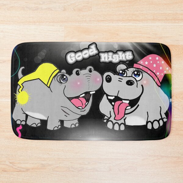 Item preview, Hippo - good night  designed and sold by Shirley cute art .