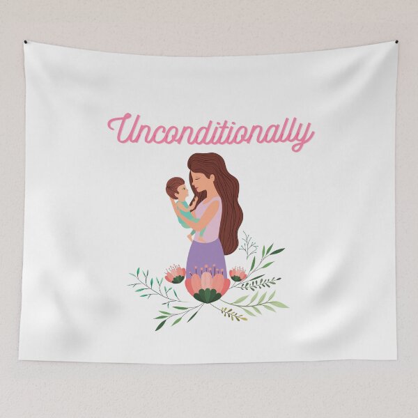 Item preview, Unconditionally - mother  designed and sold by Bhaktibrands.