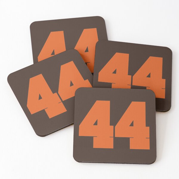 Item preview, 44 Number Cleveland Sports Fourty-Four Brown Jersey designed and sold by HelloFromAja.